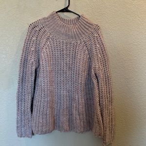 Beige turtle neck sweater